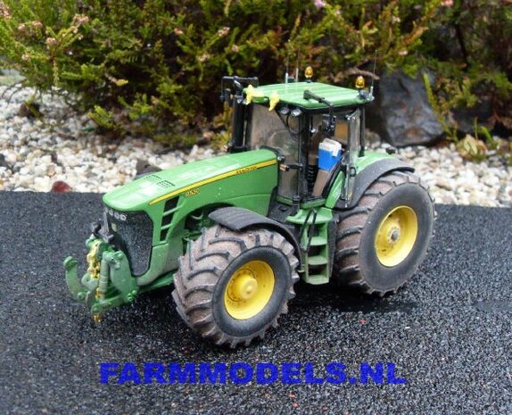 339. John Deere 8530 full options (met La Forge fronthef)