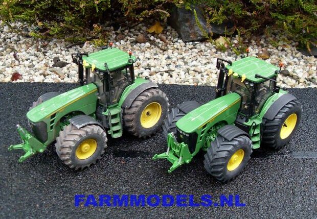 339. John Deere 8530 full options (met La Forge fronthef)