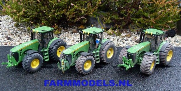 339. John Deere 8530 full options (met La Forge fronthef)