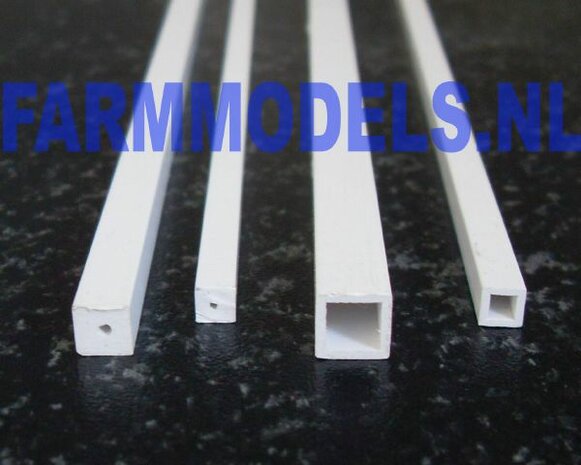 Vierkant Buis hol 2x3mm x 100cm Modr420-51 