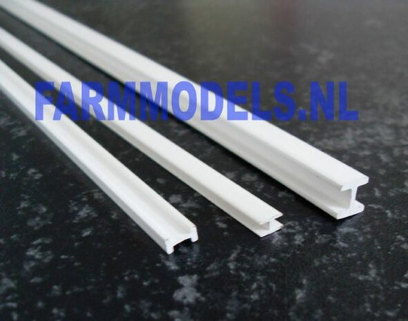 H-profiel 3x3mm x 100cm Modr415-54 