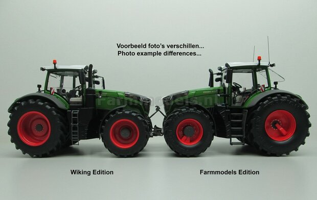 Complete Vredestein ombouw set L2 voor Fendt 1050 = velgen + eindvertragingen + spatborden + luchtsystemen, geschikt voor Fendt 1050 Wiking, 1:32