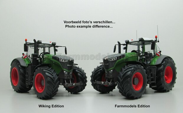 Complete Vredestein ombouw set L2 voor Fendt 1050 = velgen + eindvertragingen + spatborden + luchtsystemen, geschikt voor Fendt 1050 Wiking, 1:32