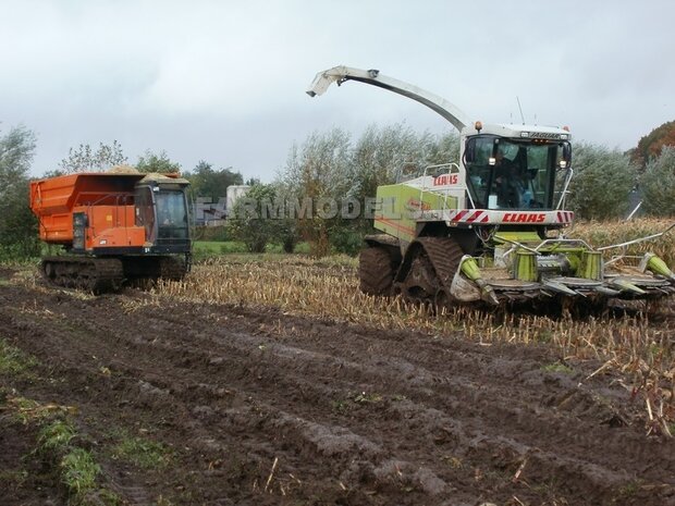 Brede Rupsset met chassis-onderstel-asverbinding ter montage, 1:32   