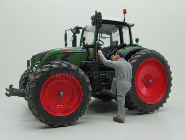 VOORBEELD FOTO&#039;S Fendt 724 Vario + Stoflook Rondom Demontabel dubbellucht Rijencultuur 1:32 EXAMPLE PICTURE  