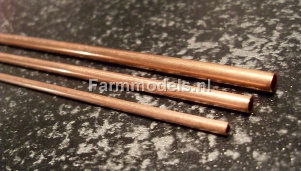 Koper Buis / Pijp 3 mm (4 stuks) 