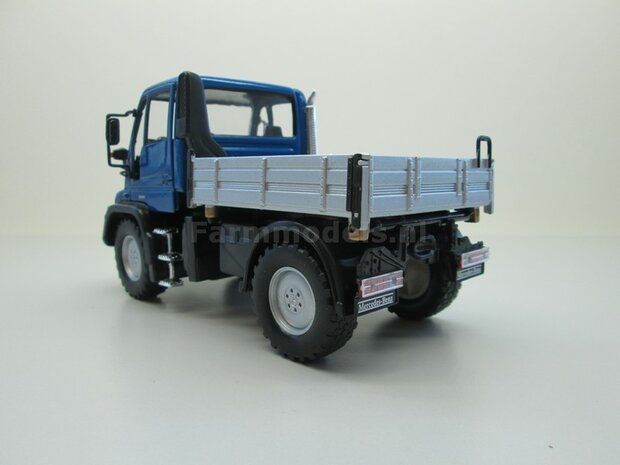 BLAUW Mercedes Benz Unimog U400 1:32 - Blue Versie   32380Cb         EXPECTED