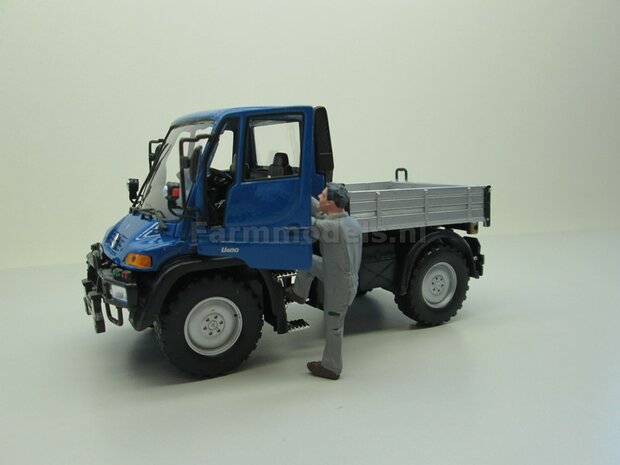 BLAUW Mercedes Benz Unimog U400 1:32 - Blue Versie   32380Cb         EXPECTED