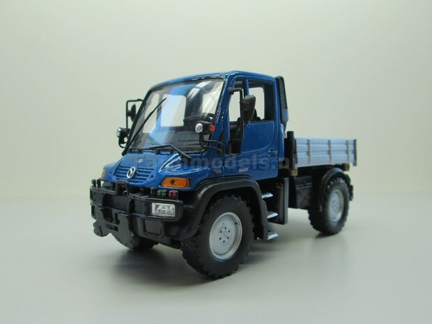 BLAUW Mercedes Benz Unimog U400 1:32 - Blue Versie   32380Cb         EXPECTED