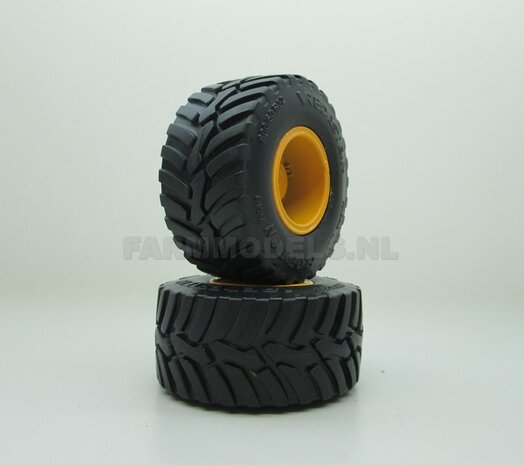 Vredestein Flotation Trac 800/60 R32, &Oslash; 54.5 x 27 mm banden + velgen geschikt voor NH W 190 Shovel