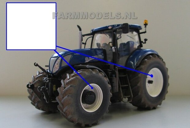 Wit Hoogglans lak RAL 9010 Farmmodels series = Industrie lak, 400ml. spuitbusverf, ook voor schaal 1:1 zeer geschikt!!                         