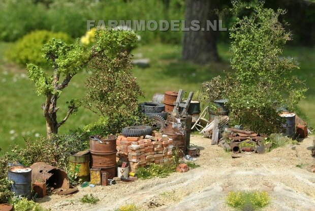 Voorbeeld Boom  Diorama 1:32 