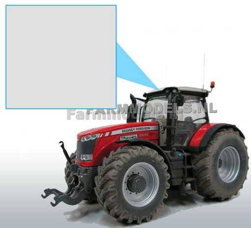 Massey Ferguson LICHT GRIJS (DAK &amp; Velgen) Farmmodels series Spuitbus / Spraypaint - Farmmodels series = Industrie lak, 400ml. ook voor schaal 1:1 zeer geschikt 