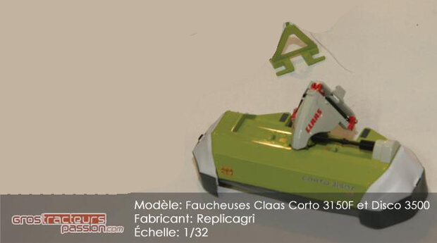 Claas Corto 3150F Frontmaaier 1:32 Replicagri REP033  