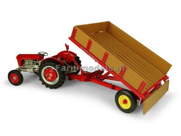 MF 3 T enkelasser kippertje OUD Massey Ferguson 1:32  UH5329 