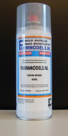 John Deere 4955 GROEN Spuitbus / Spraypaint - Farmmodels series = Industrie lak, 400ml. ook voor schaal 1:1 zeer geschikt!!               