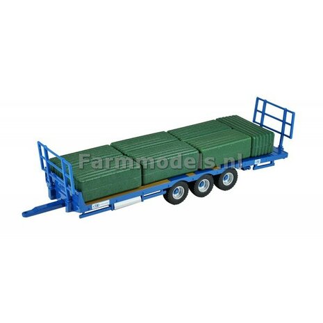 Kane Dieplader + 7x Big Pack Balen Kane Low Loader 1:32 Britains BR43218  