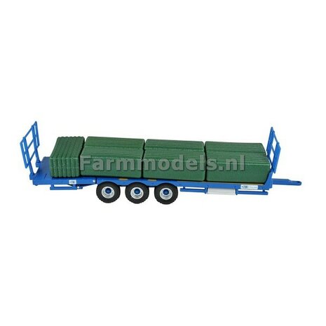 Kane Dieplader + 7x Big Pack Balen Kane Low Loader 1:32 Britains BR43218  