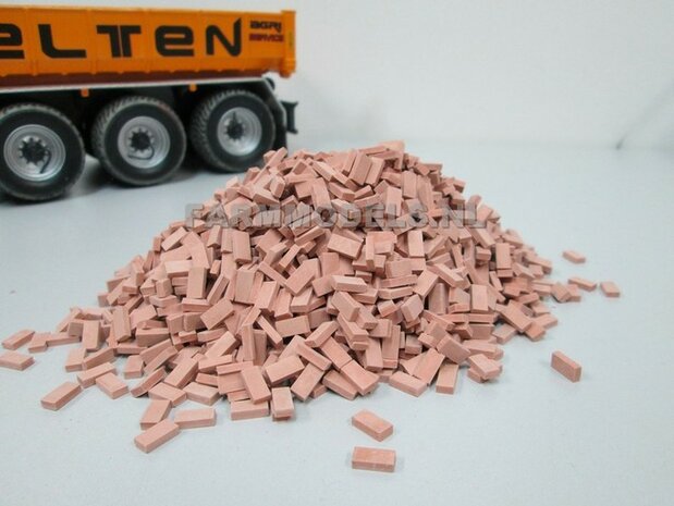 1000x baksteen medium Terracotta 1:32 (23064) Juweela 