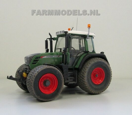 061. Fendt 313 op Michelin Cargo XBib lage druk banden