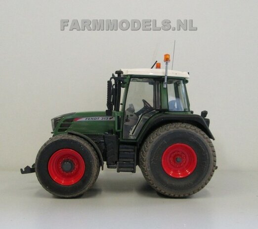 061. Fendt 313 op Michelin Cargo XBib lage druk banden