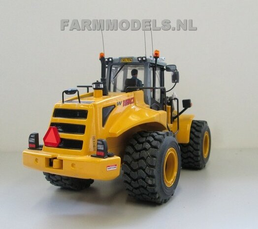 920. New Holland shovel, schaal 1:32, brede banden, snel wissel, Full Option