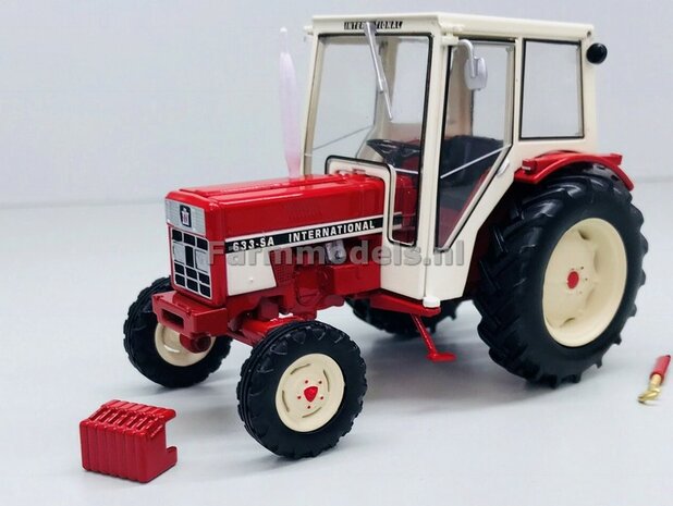 IH 633 SA International met Cabine 2WD 1:32 Replicagri REP183          EXPECTED