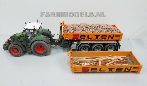 1000x baksteen Donker Beige 1:32 (23049) Juweela