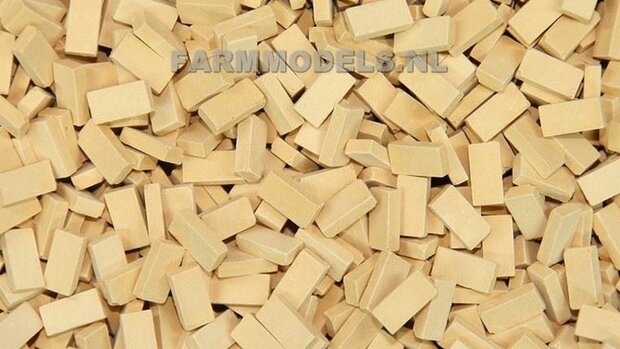 1000x baksteen Licht Beige1:32 (23039) Juweela