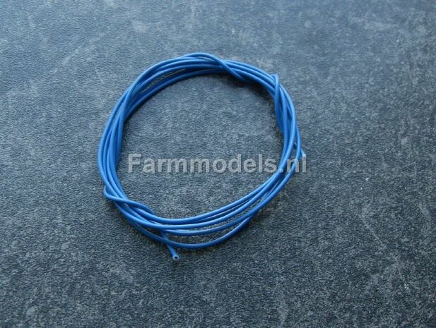 Waterleiding / Brandstof slang Blauw 1 mtr x 1 mm