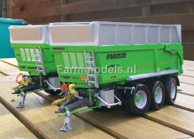 514. Groene Joskin kiepers met Farmmodels opzetschotten