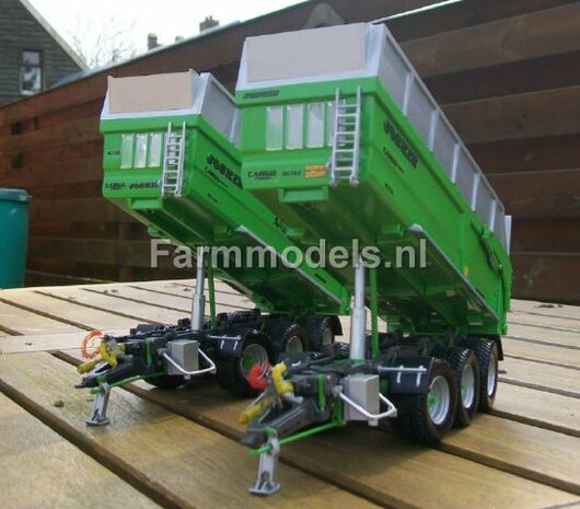 514. Groene Joskin kiepers met Farmmodels opzetschotten