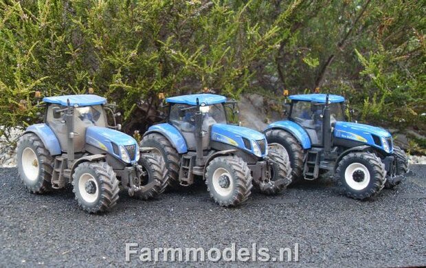 549. Loonbedrijf Ardjan van Liere met 3x New Holland T7070 (+ vervuilde look)