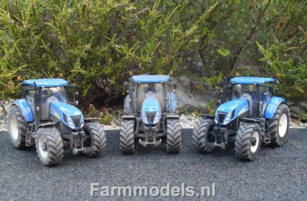 549. Loonbedrijf Ardjan van Liere met 3x New Holland T7070 (+ vervuilde look)