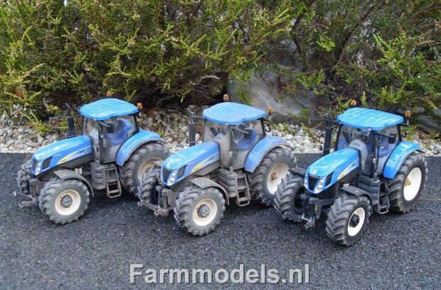 549. Loonbedrijf Ardjan van Liere met 3x New Holland T7070 (+ vervuilde look)