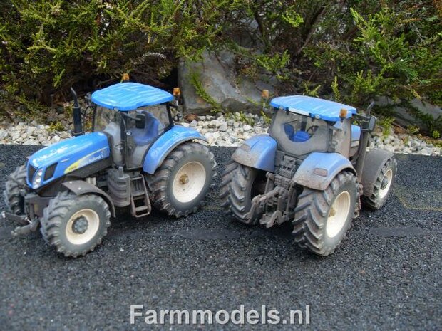 549. Loonbedrijf Ardjan van Liere met 3x New Holland T7070 (+ vervuilde look)