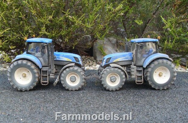 549. Loonbedrijf Ardjan van Liere met 3x New Holland T7070 (+ vervuilde look)