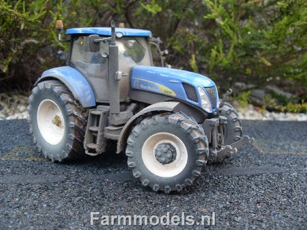 549. Loonbedrijf Ardjan van Liere met 3x New Holland T7070 (+ vervuilde look)