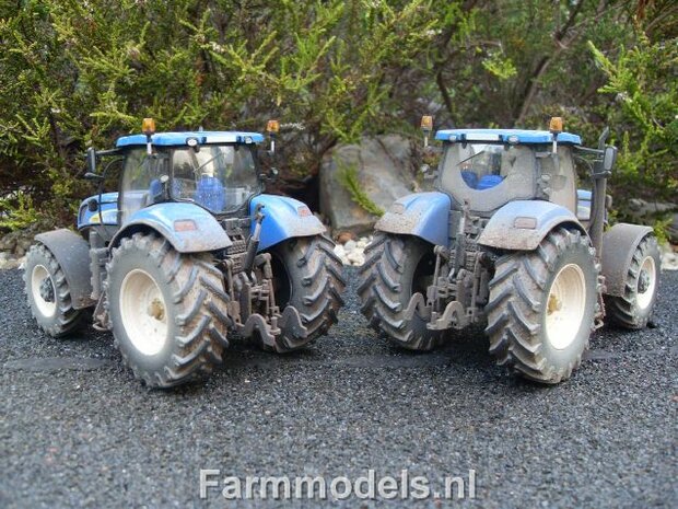 549. Loonbedrijf Ardjan van Liere met 3x New Holland T7070 (+ vervuilde look)