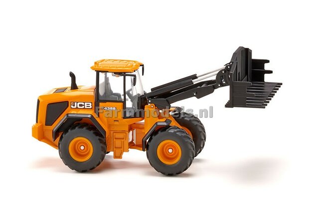 JCB 435S Agri shovel met grasvork 1:32 Siku SK3663   