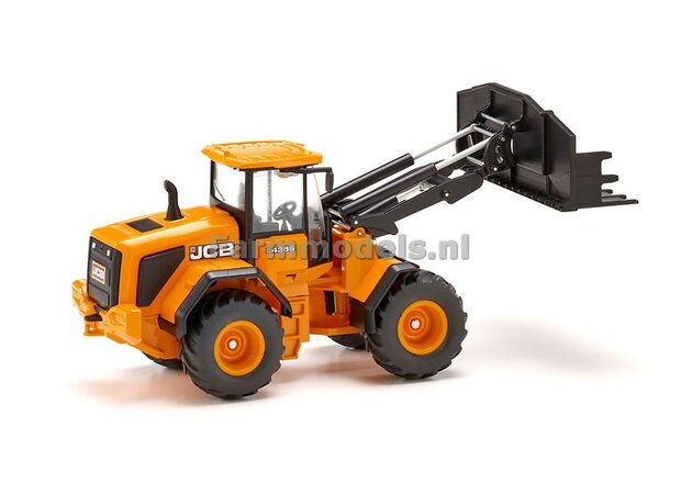 JCB 435S Agri shovel met grasvork 1:32 Siku SK3663   