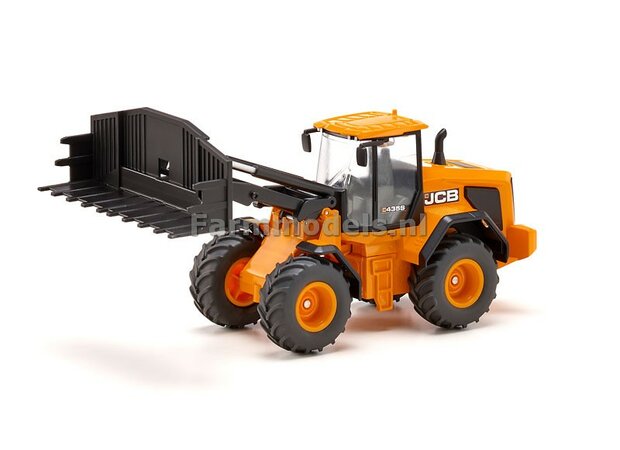 JCB 435S Agri shovel met grasvork 1:32 Siku SK3663   