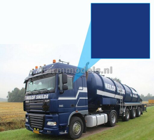 DAF F1341 BLAUW Spuitbus / Spraypaint - Farmmodels series = Industrie lak, 400ml. ook voor schaal 1:1 zeer geschikt!!