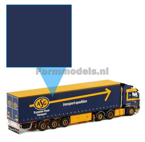 ASG BLAUW Spuitbus / Spraypaint - Farmmodels series = Industrie lak, 400ml. ook voor schaal 1:1 zeer geschikt!! 