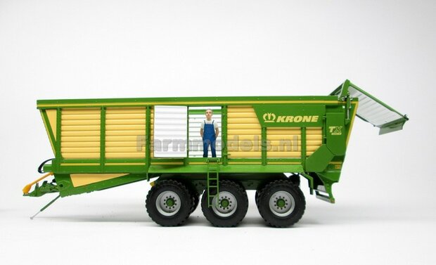 VOORBEELD FOTO  Krone TX 560-D Silage Transportwagen met Liftas op Vredestein banden Farmmodels editie ROS, 1:32   EXAMPLE