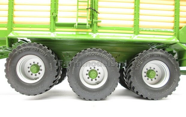 VOORBEELD FOTO  Krone TX 560-D Silage Transportwagen met Liftas op Vredestein banden Farmmodels editie ROS, 1:32   EXAMPLE