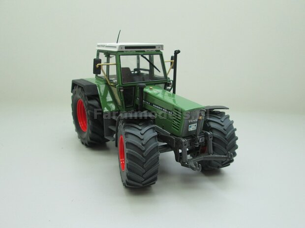 Aluminium vooras velgen Fendt 615 Blanc + brede vooras banden, geschikt voor Fendt 615 Weise Toys 1:32  