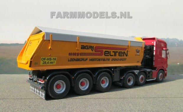 521. Jan Veenhuis kipper trailer met Scania Vrachtwagen Agri Service Selten