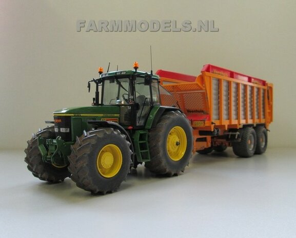 326. John Deere 7810 met VMR Veenhuis SW 450 silagewagen