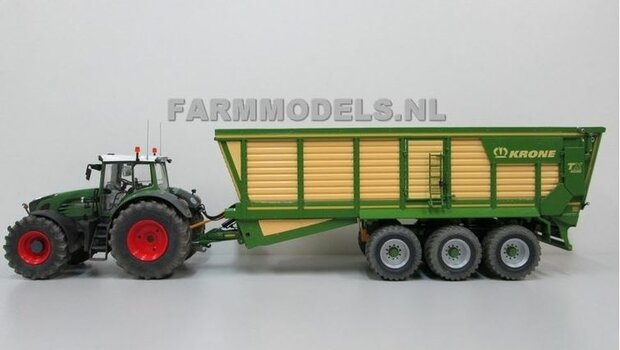 VOORBEELD FOTO  Krone TX 560-D Silage Transportwagen met Liftas op Vredestein banden Farmmodels editie ROS, 1:32   EXAMPLE